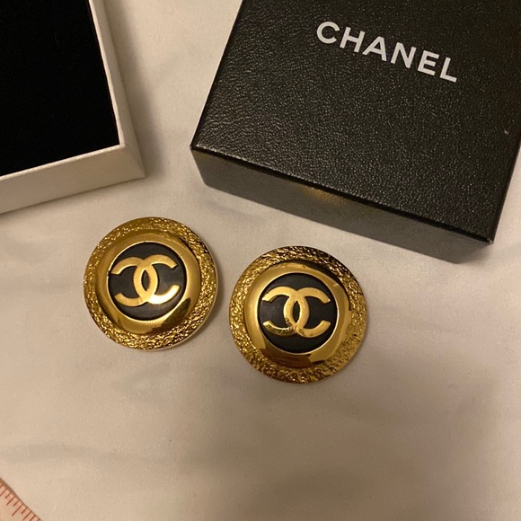 CHANEL Jewelry - Super Rare Chanel huge vintage earrings